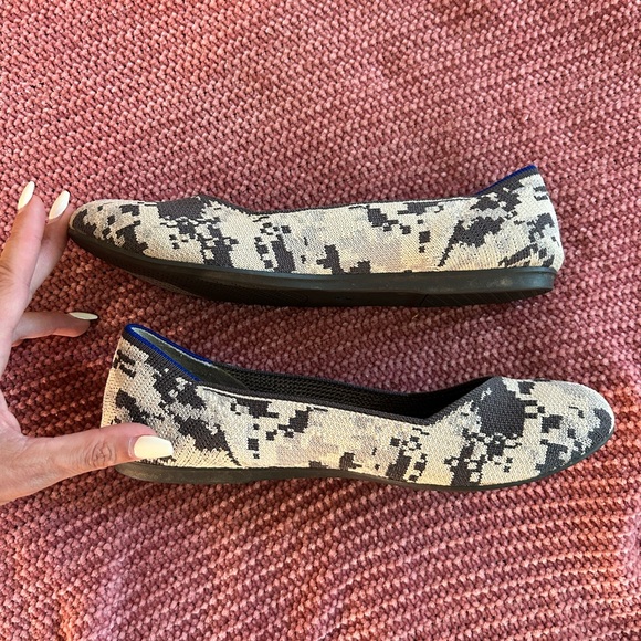 Rothy’s The Flat- Ash grey camo round toe size 8.5 - Picture 5 of 5